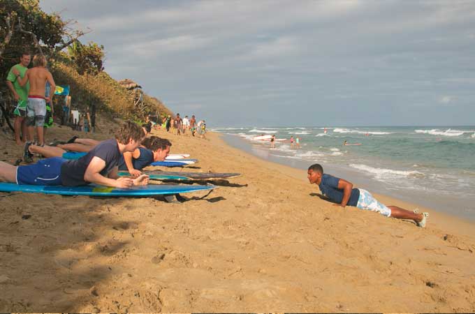 Обучение серфингу в Доминикане