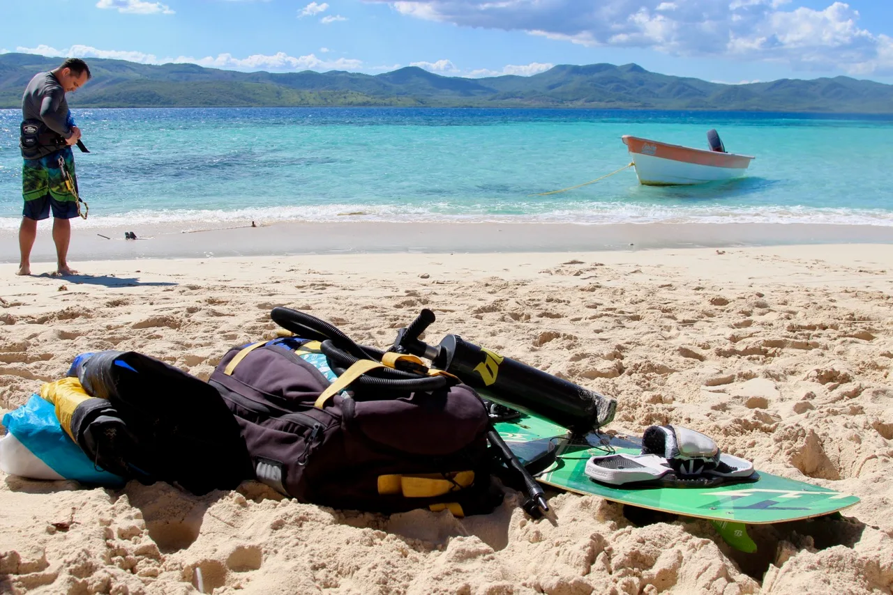 Types of kiteboards for kitesurfing.